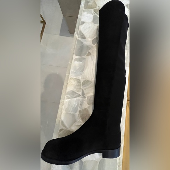 NWOT | Stuart Weitzman 5050 Black Suede
Boots | Size 8.5 Wide - Picture 13 of 15